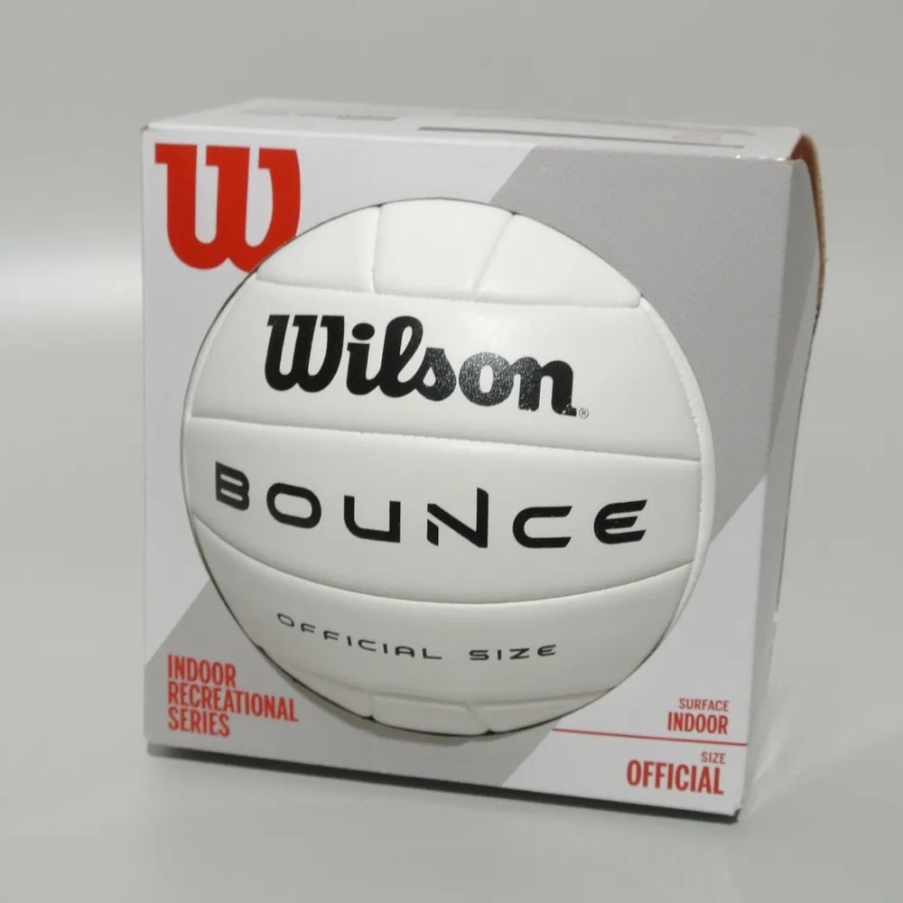 Wilson Bounce Indoor Volleyball - Official Size - New - Rare Style
